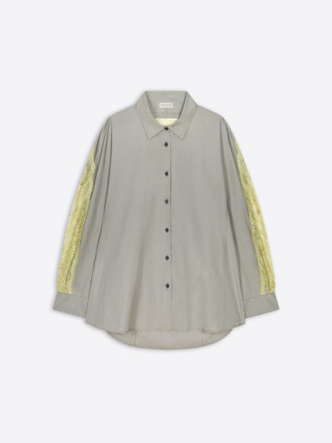 Dries Van Noten LACE COCOON SHIRT
