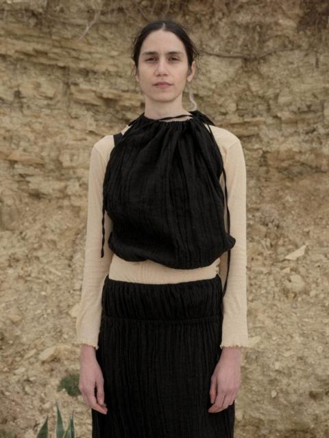 BASERANGE Diph Top - Linen Cotton