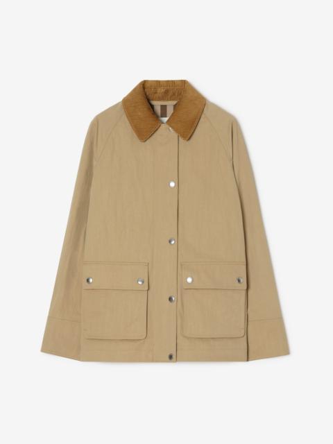 Burberry Nylon Cotton Barn Jacket