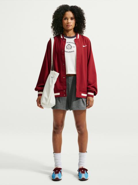 Nike Nike Studio Fleece Lightweight Women's High-Waisted Loose Pleated Shorts