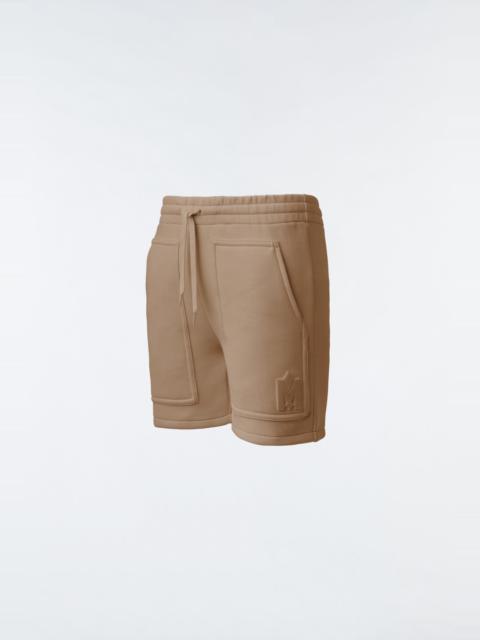 MACKAGE ELWOOD Double face jersey bermuda shorts