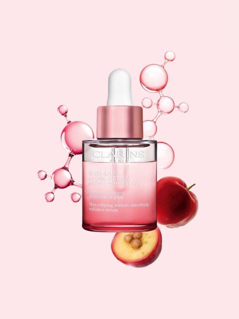 CLARINS MULTI-ACTIVE GLOW SERUM [STABILIZED VITAMIN C + AHA]® Smoothing, Radiance-Boosting Glow