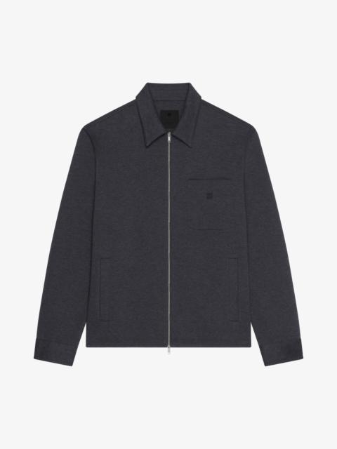 Givenchy ZIPPED SHIRT IN FLEECE
