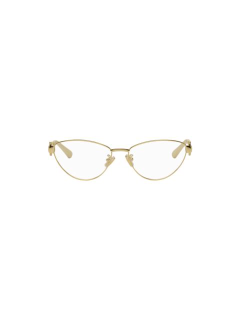 Gold Turn Cat-Eye Glasses
