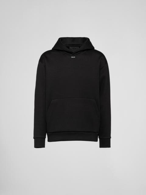Prada Technical cotton hoodie