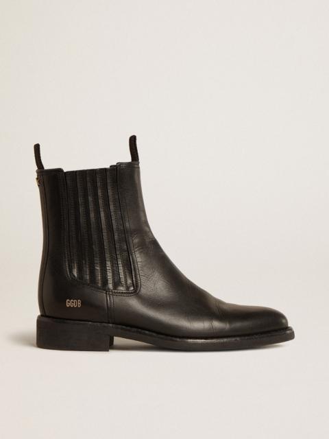 Golden Goose Men’s Chelsea boots in black leather