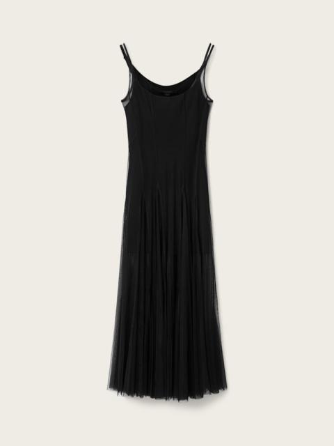 ALLSAINTS HARMONIA SLIM FIT 2-IN-1 DRESS