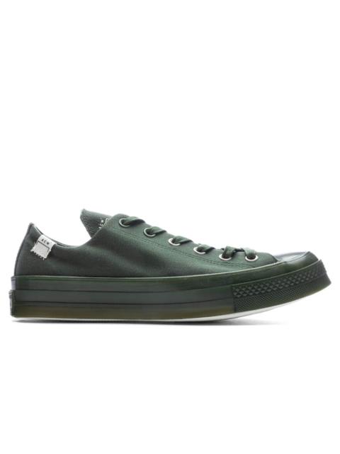 Converse CONVERSE X A-COLD-WALL CHUCK 70 OX - RIFLE GREEN/SILVER BIRCH
