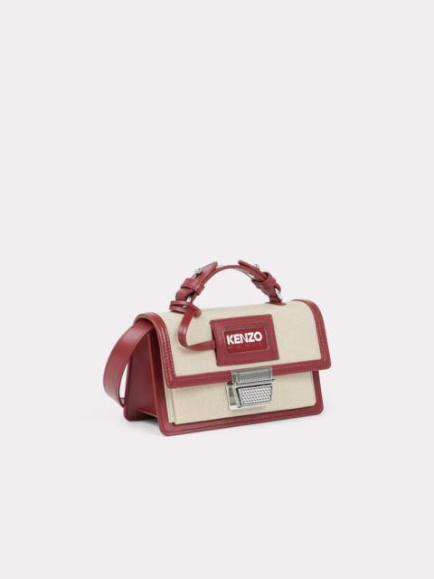 KENZO 'Rue Vivienne' miniature bi-material bag with strap