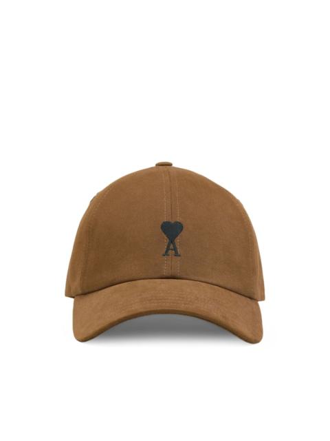 AMI Paris Ami De Coeur-embroidered baseball cap