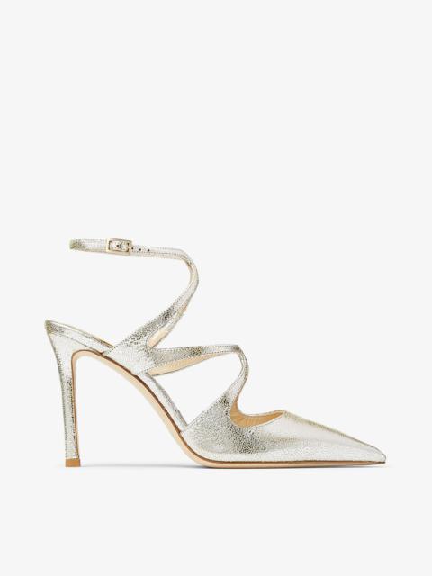 Azia Pump 95
Champagne Glitter Leather Pumps