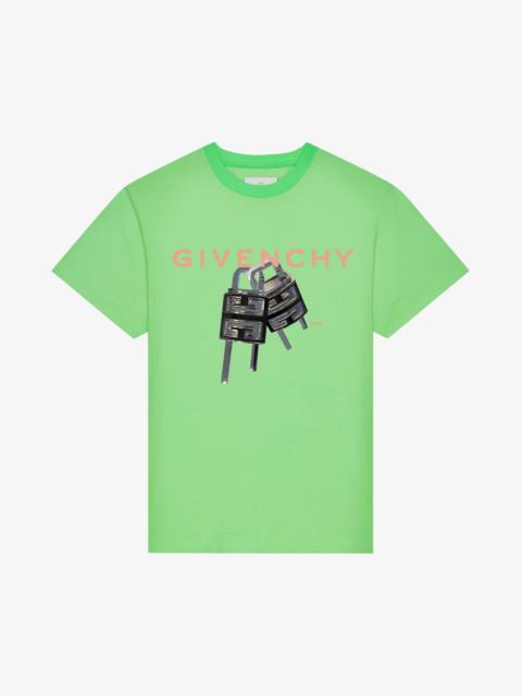 Givenchy GIVENCHY 4G LOCK SLIM FIT T-SHIRT