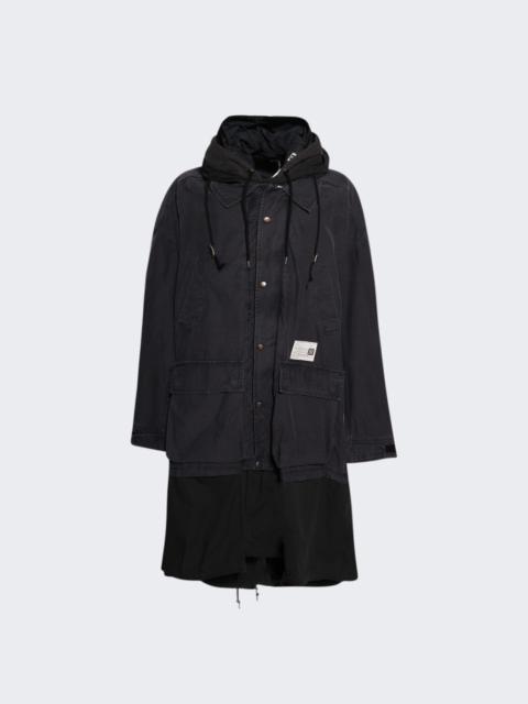 Maison MIHARAYASUHIRO Quadruple Layered Coat Black