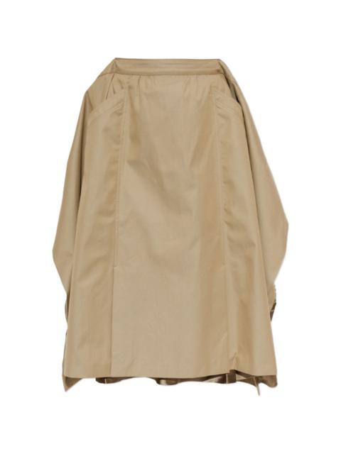 VETEMENTS cotton midi skirt
