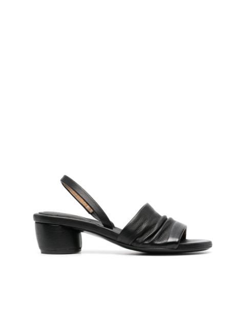 Marsèll round-toe leather slingback sandals