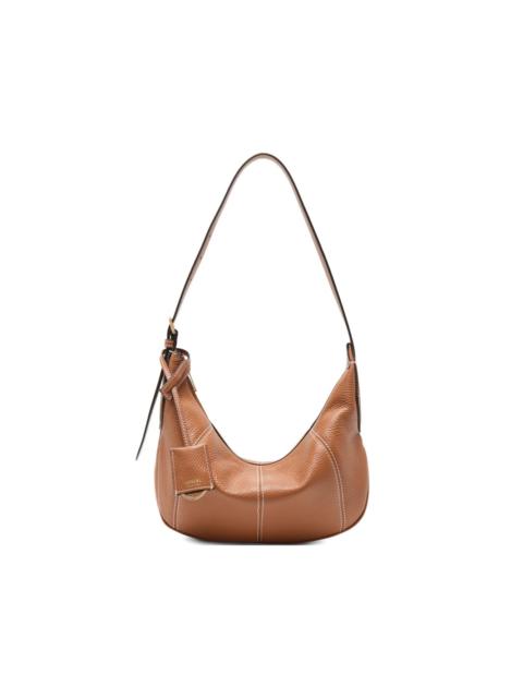LANCEL Victoire zip leather shoulder bag