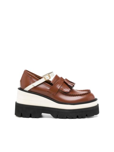 UNDERCOVER 90mm panelled loafers