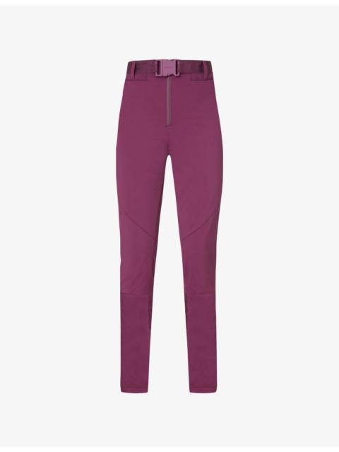 Sweaty Betty Power High-Rise Sculpting Stretch-Jersey Salopettes
