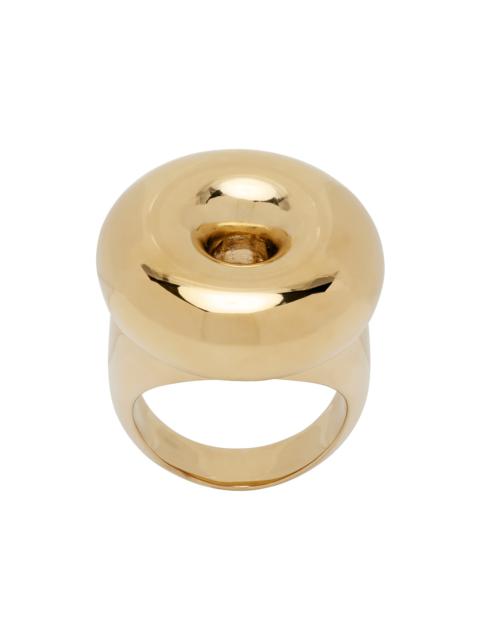 JW Anderson Gold Bumper Moon Ring
