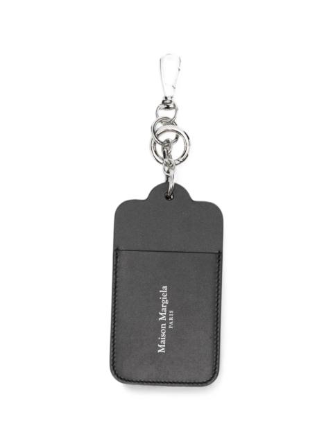 Maison Margiela Maison Margiela Logo-print Leather Keyring