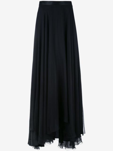 Lanvin pleated draped skirt