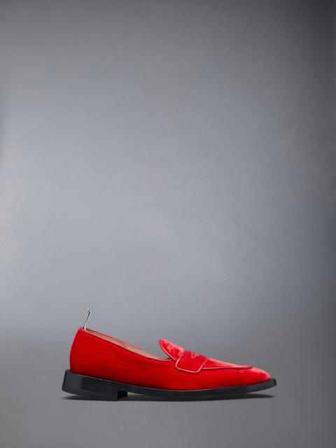 Thom Browne Velvet Penny Loafer