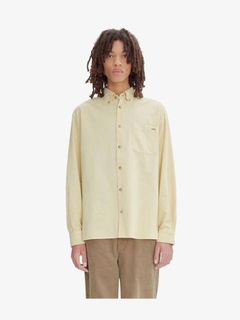 A.P.C. MATEO LOGO SHIRT