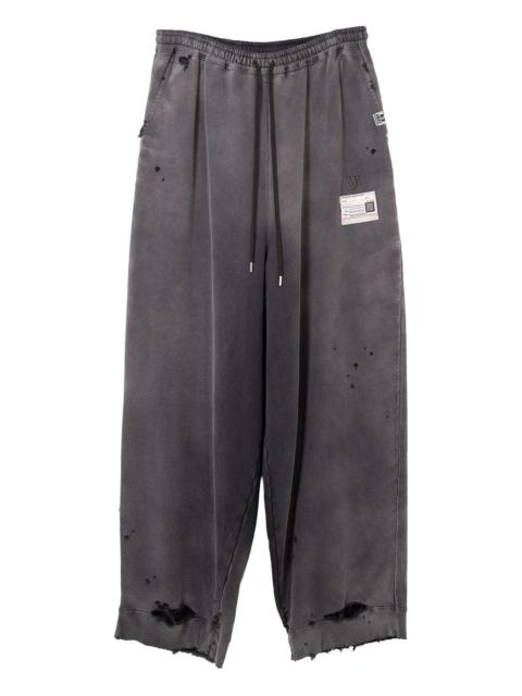 Maison MIHARAYASUHIRO Maison Mihara Yasuhiro Sun Faded Drawstring Track Pants