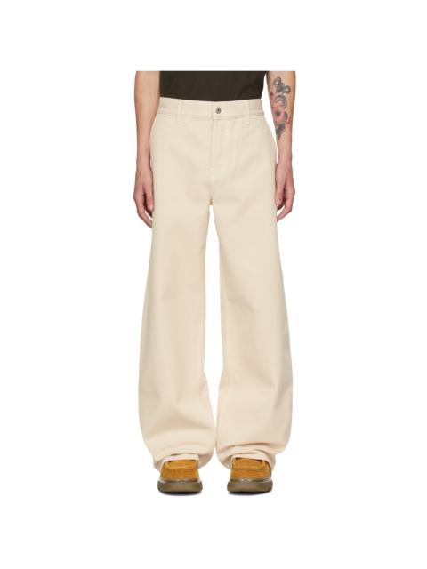 Burberry Off-White EKD Jeans