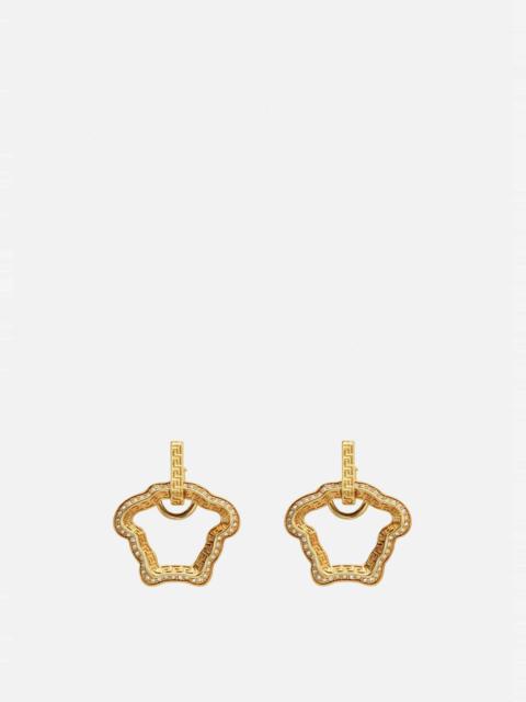 VERSACE La Medusa Curve Earrings