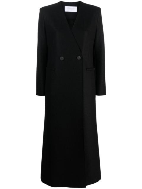 Harris Wharf London double-breasted wool coat