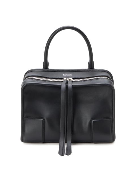 Loewe Women's Amazona Small Leather Top Handle Bag - Black