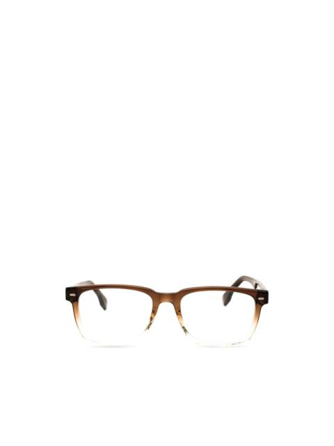 BOSS rectangle-frame glasses