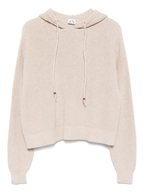 THE UPSIDE Dune knitted hoodie