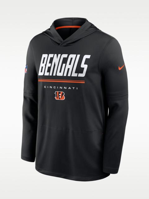 Nike Cincinnati Bengals Sideline Men's Nike Dri-FIT NFL Long-Sleeve Hooded Top