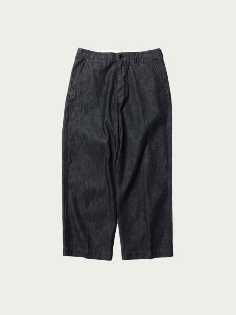 BEAMS PLUS Denim MIL Trousers Double Dye - One Wash