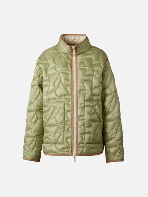 HOGAN Quilted Bomber Jacket Khaki