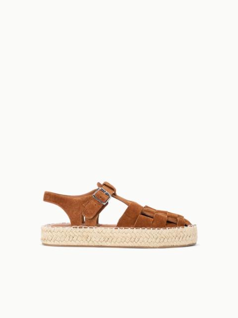 STAUD STAUD HEMINGWAY FISHERMAN SANDAL TABAC
