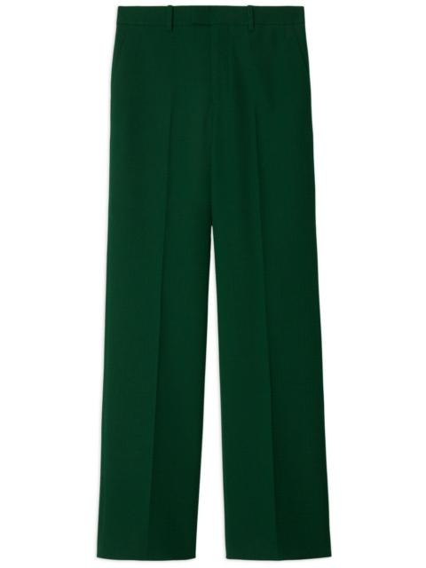 Burberry tailored-cut wool trousers