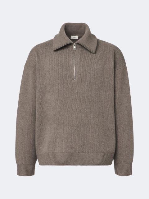 FRAME Wool polo sweater