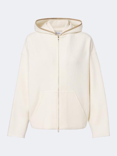Max Mara Wool and cashmere-blend hoodie