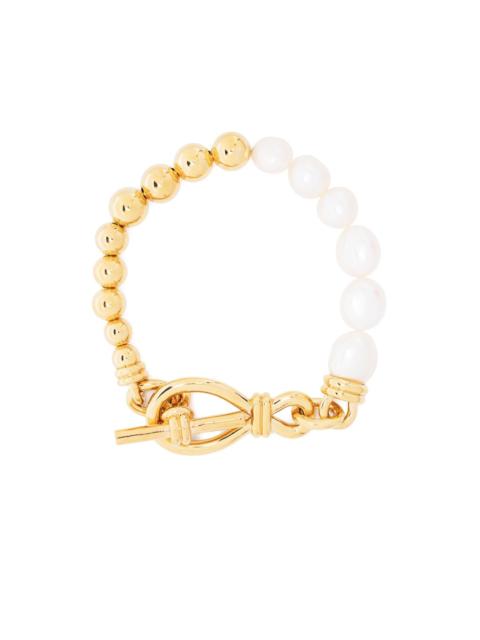 MISSOMA Baroque pearl T-bar bracelet
