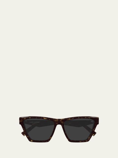 SAINT LAURENT YSL Acetate Cat-Eye Sunglasses