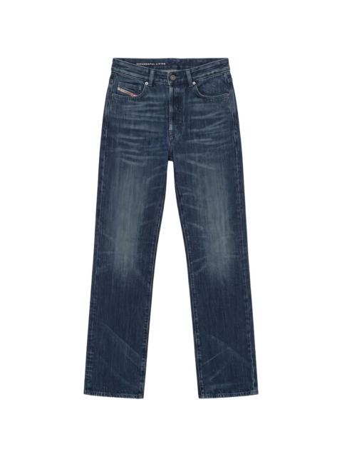 Diesel faded straight-leg jeans
