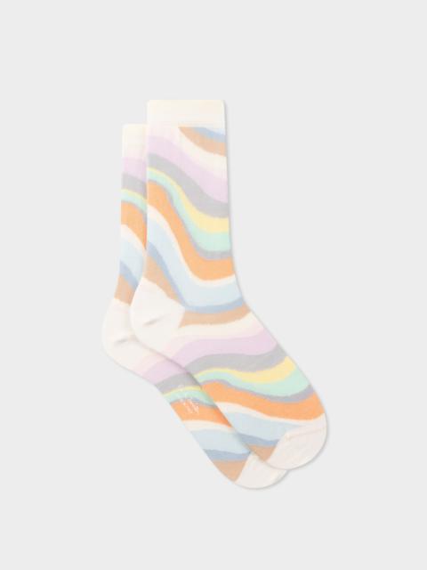 Paul Smith Women's Faded 'Swirl' Socks