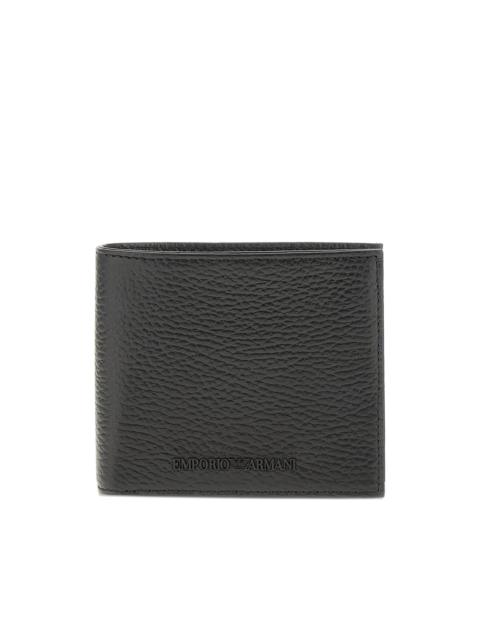 EMPORIO ARMANI logo-plaque wallet