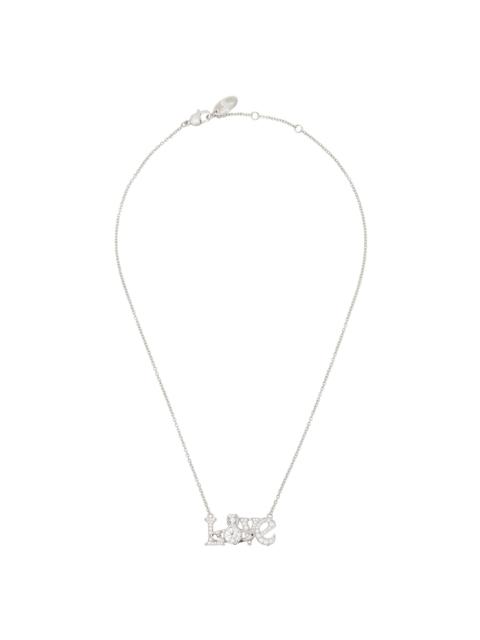Vivienne Westwood Silver Roderica Pendant Necklace