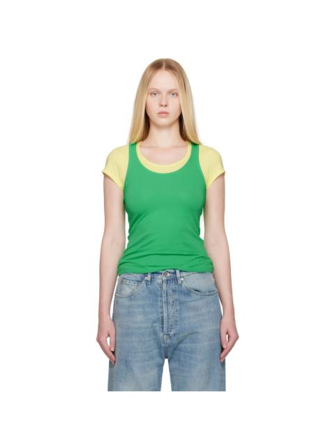 paloma wool Green & Yellow Marion T-shirt