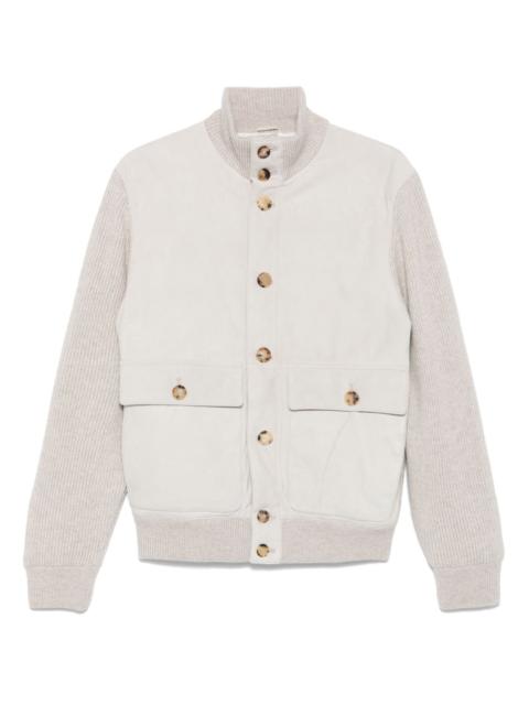 Brunello Cucinelli high-neck jacket