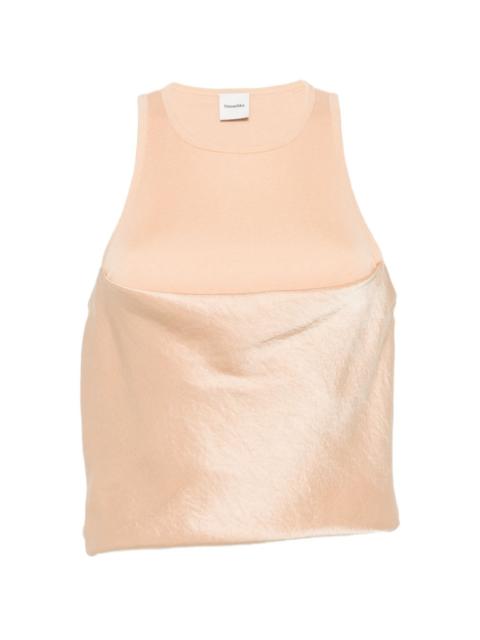 Nanushka panelled top